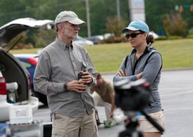 On set of Mission Improbable.