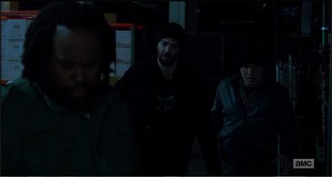 Demosthenes Chrysan and Jacob Ming-Trent in Feed the Beast (2016)