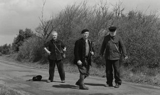 Pierre Fresnay, Jean Gabin, and Noël-Noël in The Old Guard (1960)