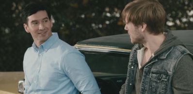 As Dean Parsing in South of Hell, with Zachary Booth