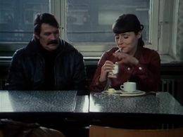 Hildegard Alex and Ulrich Thein in Police Call 110: Die Abrechnung (1977)