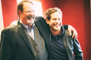 Jay Lowi and writer Bob Saenz