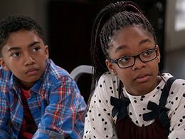 Miles Brown and Marsai Martin in Black-ish (2014)