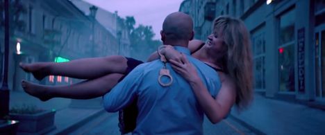 Anna Mikhalkova and Fyodor Lavrov in About Love. For Adults Only (2017)