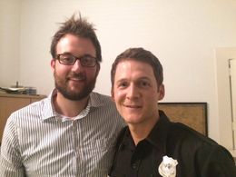 On Set of Josephine Doe with Director, Ryan Michael