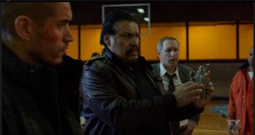 Jeffrey Knight, Joaquín Cosio, and Miguel Gomez in The Strain (2014)