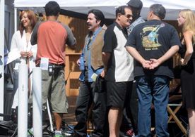 Taking a Break On Set 