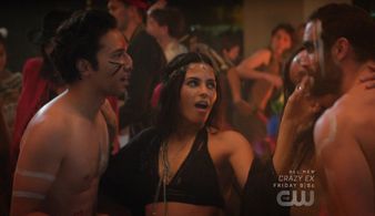 Jesse Rath and Joshua Sasse in No Tomorrow (2016)