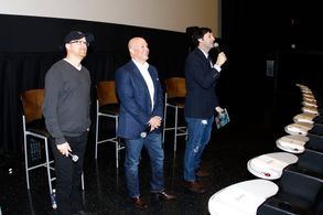 Producer: Brad Keller, Producer/Co-writer: James Hallam, and Producer/Co-writer: Barry Wernick - Q&A at Priemere of Bad 