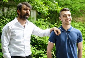 Necip Memili and Burak Dakak in The Pit: Aile Için (2019)