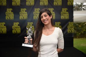 Sivan Noam Shimon at an event for Blush (2015)