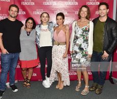 Peter Facinelli, Jordan Danger, Cecile Cubiló, Milo Gibson, and Martine Melloul in Breaking & Exiting (2018)