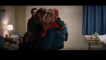 with Jennifer Beals and Adrian Brody in 