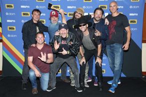 Tom DeSanto, Greg Grunberg, Rod Roddenberry, Kerry O'Quinn, Douglas Tait, and George Noe at an event for IMDb at San Die