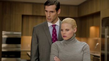 Still of John Behlmann and Megan Hilty in 