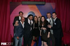 Fox Upfronts 2011. Creators and Cast of ALCATRAZ.