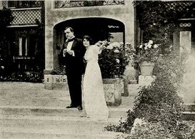 Bigelow Cooper and Laura Sawyer in The Ghost of Granleigh (1913)