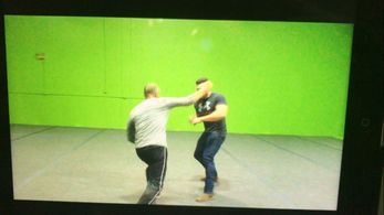Fight training at Stunts Unlimited Facility April 2017