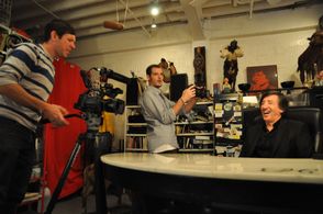 Henry S. Rosenthal and Matthew Bate in Shut Up Little Man (2011)