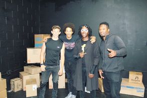 Nate Lyles and Billie J Bradford in Static: Dawn of the Meta-Breed (2019)