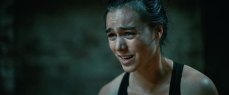 Luise Grossman as 'Steph' in 'Leberhaken'