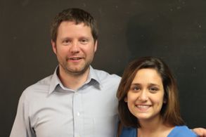 Bryan Kreutz and Sydney Thomas in Up on High Ground (2014)