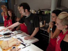 Kim Richards, Kyle Richards, Lisa Vanderpump, Yolanda Hadid, and Brandi Glanville in The Real Housewives of Beverly Hill