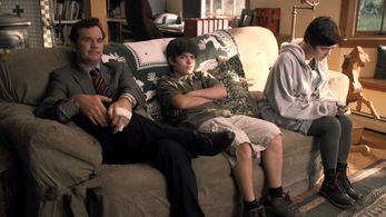 Sean Bridgers, Lauren Ashley Carter, and Zach Rand in The Woman (2011)