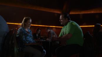 Máté Mészáros and Nóra Rainer-Micsinyei in Lauretta (2018)