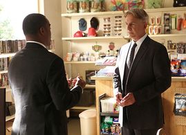 Mark Harmon and Daniel E. Smith in NCIS (2003)