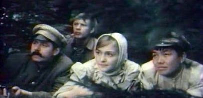 Aleksandr Goloborodko, Yuriy Grigorev, and Irina Malysheva in Pogovorim, brat (1979)