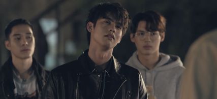 Vachirawit Chivaaree, Metawin Opas-Iamkajorn, and Hirunkit Changkham in F4 Thailand: Boys Over Flowers (2021)