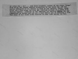 John Monk Saunders in Wings (1927)