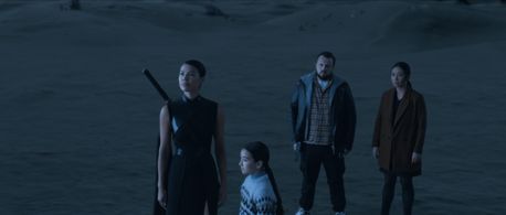 Jess Hong, Eve Ridley, John Bradley, and Sea Shimooka in 3 Body Problem (2024)