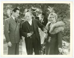 Frederick Kerr, Robert Montgomery, and Heather Thatcher in -But the Flesh Is Weak (1932)