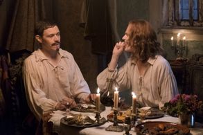 Still of Burn Gorman and Andre Flynn in Jamestown (2017)