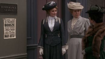 Helene Joy, Nicole Underhay, and Helen Johns in Murdoch Mysteries (2008)