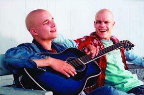 Joonas Saartamo and Antti Tarvainen in One-Way Ticket to Mombasa (2002)