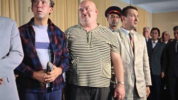 Evgeniy Morgunov, Yuriy Nikulin, and Georgiy Vitsin in Kidnapping, Caucasian Style (1967)