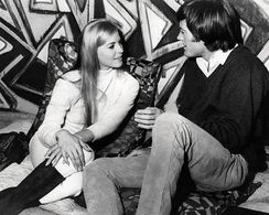 Peter Fonda and Salli Sachse in The Trip (1967)