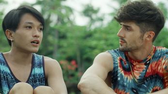 Nico Locco and Gold Azeron in Love at the End of the World (2021)