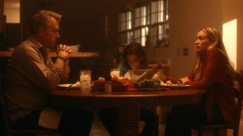 Brad Abrell, Bronson Leder, and Tyne Stecklein in Rosebud Lane (2023)