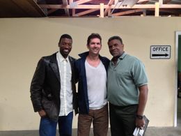 Moe Irvin, Erik Lunseth and Keith David in Dutch Book