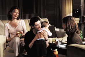 Melvil Poupaud, Marie Rivière, and Louise-Anne Hippeau in Time to Leave (2005)