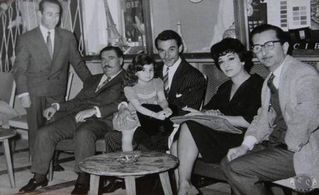 Zeynep Degirmencioglu, Ayfer Feray, Hulusi Kentmen, Esref Kolçak, and Atif Yilmaz in Aysecik - Seytan cekici (1960)