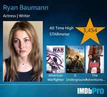 Ryan Baumann’s IMDb-Pro Card.