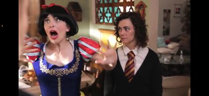 Still of Cynthia Zitter as Snow White in BAMF Girls Club