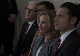 Virginia Madsen and Adan Canto in Designated Survivor (2016)