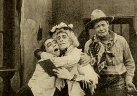 Augustus Carney and Victor Potel in Town Hall, Tonight (1911)