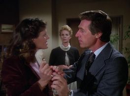 Sharon Acker, Robyn Douglass, and Fred Holliday in Galactica 1980 (1980)